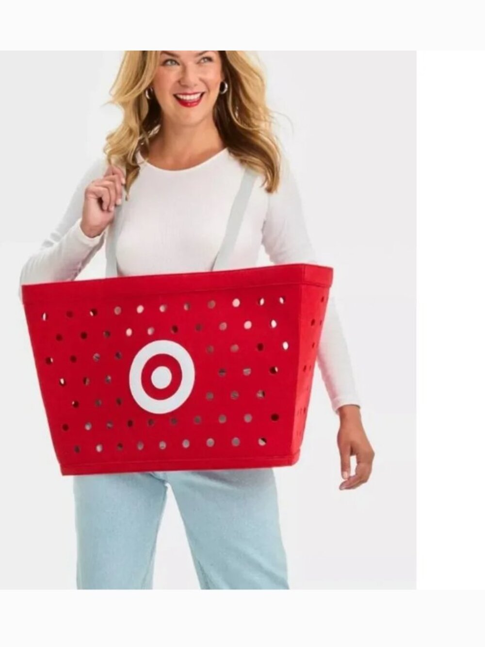 Target Shopping Basket Halloween Costume Slip On One Size Kids Adult Teen 12+